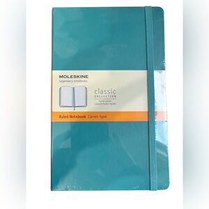 Moleskine Teal Ruled Journal